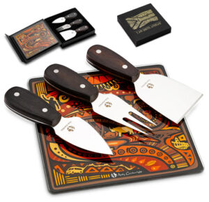 I Am South African Cheese Set 4pc in Colour Gift Box - Andy Cartwright